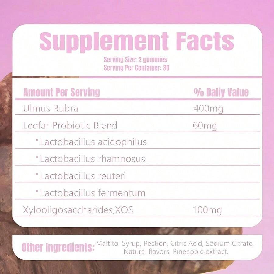 LEEFAR Her Juicy Feminine Probiotics Gum