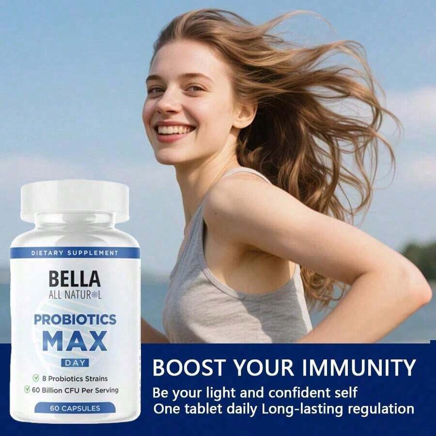 BELLA Probiotics MAX 8 Strains 60 Billio