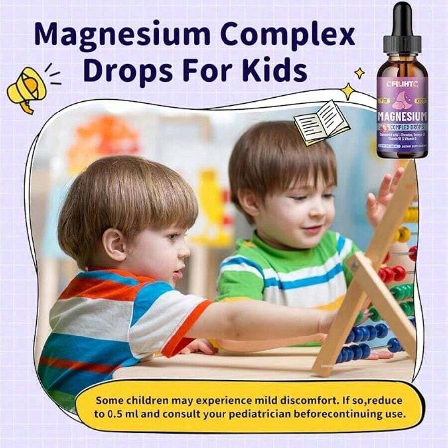 Kids Magnesium Liquid Drops-Magnesium Gl