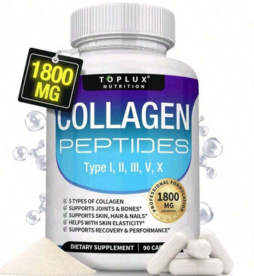 Toplux Collagen Peptides 5 Types Of Coll