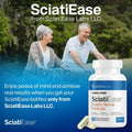 VPOAJ Sciatic Nerve Support Supplement 3 Pack - Nerve Health & Wellness Capsules With Vitamins & Herbal Blend, 120 Count Each - 300G