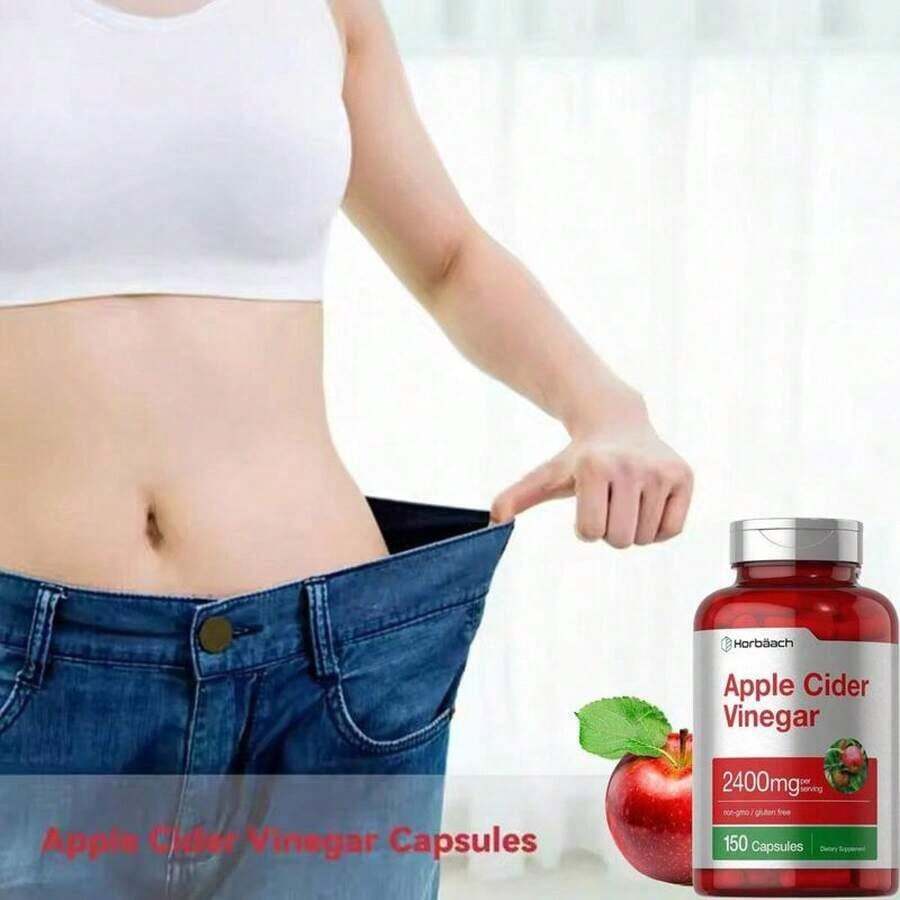 Apple Cider Vinegar Gummies For Women, Belly Fat & Weight Loss Support, Metabolism Booster With B12, Energy & Digestion Support, Vegan - Default Color