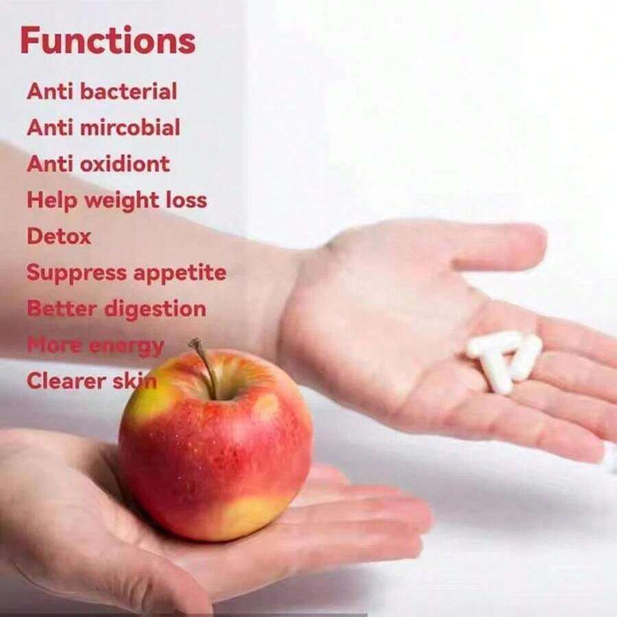 Apple Cider Vinegar Gummies For Women, Belly Fat & Weight Loss Support, Metabolism Booster With B12, Energy & Digestion Support, Vegan - 1 Bottle