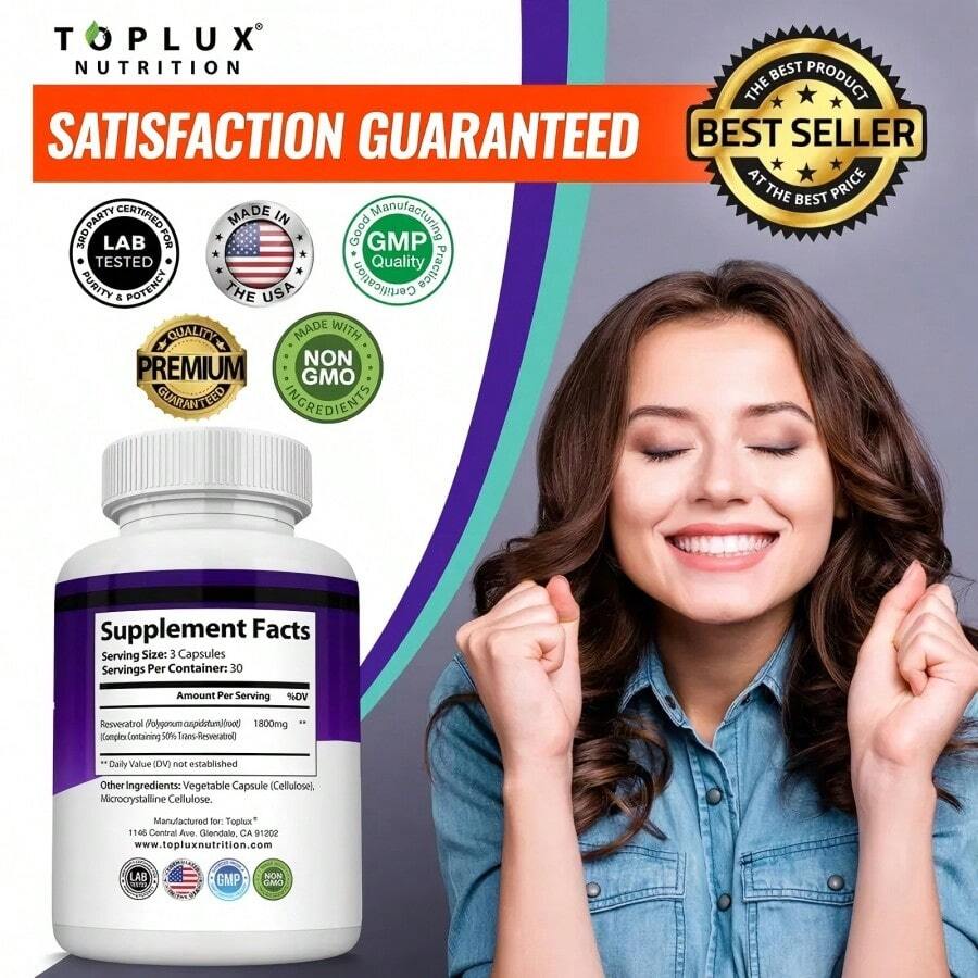 1800mg Antioxidant Supplement For Daily 