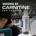 Cutler Nutrition Carnitine Liquid 3000 -  Sweet And Sour Flavor Body Supplement For Fitness & Health - Optimum Vitamin & Dietary Healthcare - 30 Servings - Sour Peach Rings