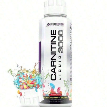Cutler Nutrition Carnitine Liquid 3000 -  Sweet And Sour Flavor Body Supplement For Fitness & Health - Optimum Vitamin & Dietary Healthcare - 30 Servings - Default Color