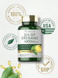 Carlyle Oregano Oil 4000mg Supplement |   150 Softgel Capsules |   Contains Carvacrol |   Non-GMO & Gluten Free Formula - Default Color