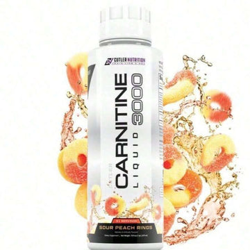 Cutler Nutrition Carnitine Liquid 3000 -  Sweet And Sour Flavor Body Supplement For Fitness & Health - Optimum Vitamin & Dietary Healthcare - 30 Servings - Default Color