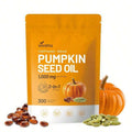 Natural Pumpkin Seed Oil And Saw Palmetto Softgel 1000mg High Content Plant Esters 300 Capsules - Pack Of 1