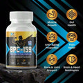 BPC-159 Peptide Capsules- BPC-157 Blend With Creatine Monohydrate, Collagen Peptides & Magnesium Gluten Free |   60 Capsules - Default Color