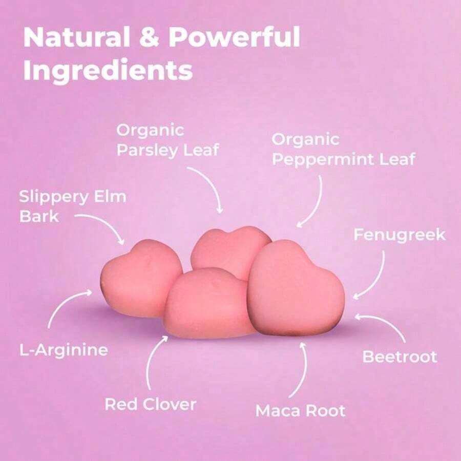 ProYoni Pheromone Gummies - Enhances Your Natural Pheromones From Within - 60 Count Mixed Berry Flavor - Default Color