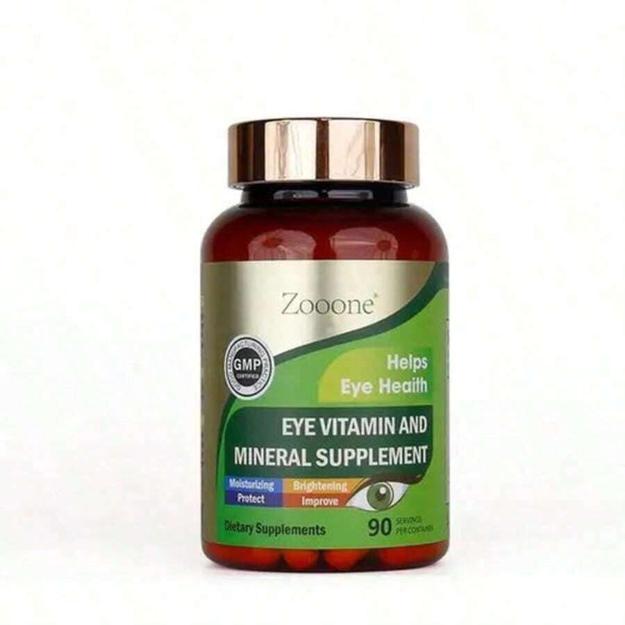 Zooone- Lutein 180 Mg With Zeaxanthin To Support Eye Health, 90 Tablets Fitness Supplement Healthcare Edible Dietary Optimum - Default Color