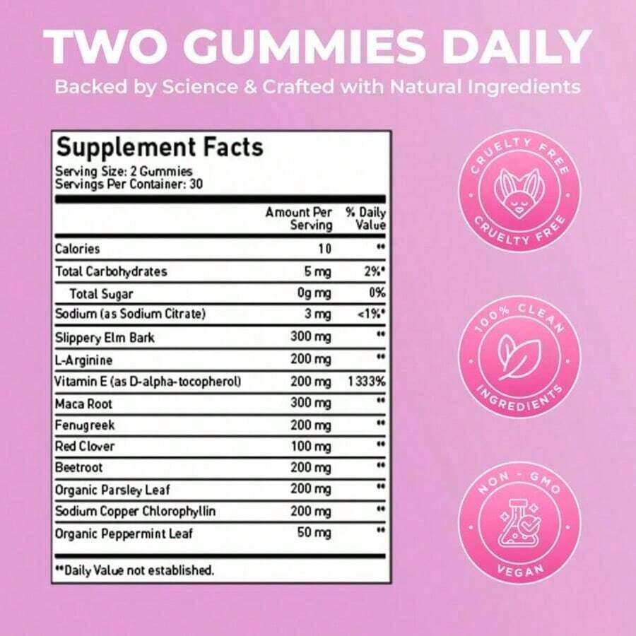 ProYoni Pheromone Gummies - Enhances Your Natural Pheromones From Within - 60 Count Mixed Berry Flavor - Default Color