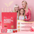 Women's Body Care Cranberry Probiotic Vegan Gummies 60Pcs - 2PCS