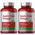Apple Cider Vinegar 2400mg 150Caps Fitness Health Supplement - 1 Bottle