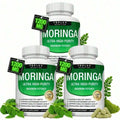 1200mg Moringa Capsules -Pure MoringaPowder For Lmmune, Gut Health Rich In EssentialVitamins, Minerals & Plant Protein TosupportEnergy, Wellness & Vitality 90 Capsules Natural Formula - 3 Bottles