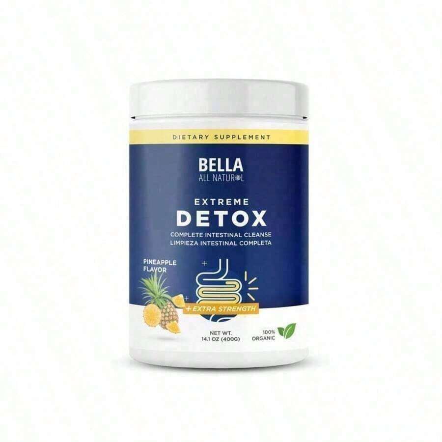 Bella Pineapple Colon Cleanse – High Fiber Detox Powder For Digestive Health & Gut Support|   400g|   40 Servings - 1 PC