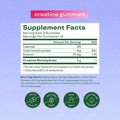 Bloom Nutrition Creatine Gummies - Energy, Cognitive Health & Post-Workout Muscle Recovery Promotes & Muscle Improves - Creatine For Women - 2PCS