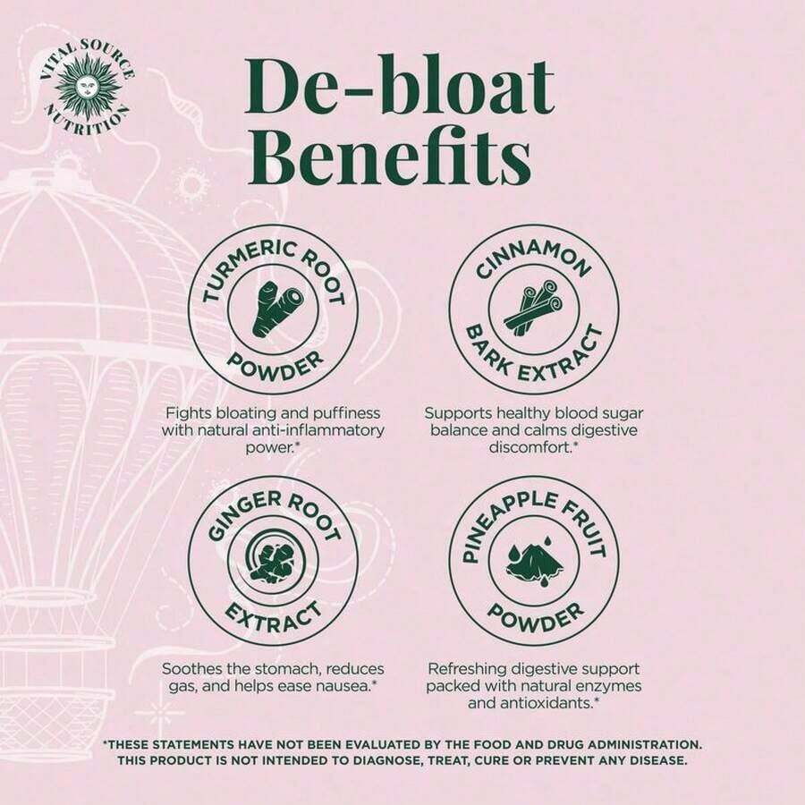 Debloat Support Capsules - AiRi - Vital Source Nutrition - Default Color