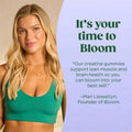 Bloom Nutrition Creatine Gummies - Energy, Cognitive Health & Post-Workout Muscle Recovery Promotes & Muscle Improves - Creatine For Women - 3PCS