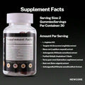 Newcore 7-In-1 Nitric Oxide Booster - Beet Root & L-Arginine Gummy For Blood Flow, Energy & Stamina Support |   100% Natural Supplement For Men - One