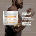 Muscle Stack By Peak Revival-X – 2000mg Formula – Turkesterone, Tongkat Ali & Fadogia – Testosterone Boost, Muscle Growth & Fast Recovery - 1set