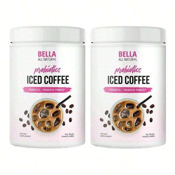 Bella All Nat-Ural Probiotics Iced Coffee (500g): Gut-Friendly Sips With Live Cultures - Default Color