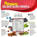 Blood Sugar Complex - Cinnamon, Bitter Melon & Mulberry - Immune Support - 60 Capsules 1 PCS - Default Color