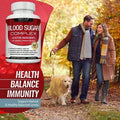 Blood Sugar Complex - Cinnamon, Bitter Melon & Mulberry - Immune Support - 60 Capsules 1 PCS - 2PCS