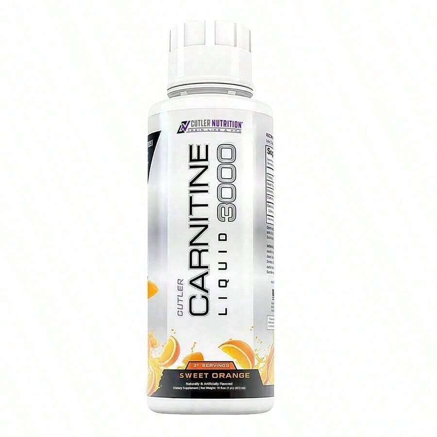 Cutler Nutrition Liquid L-Carnitine Supplement With Acetyl L-Carnitine & L-Carnitine Tartrate Forms - Pre Workout Formula For Optimal Absorption, Energy & Muscle Support, Buzz'in Orange Flavor[Free Shipping ](2026 Latest Version) - 2PCS