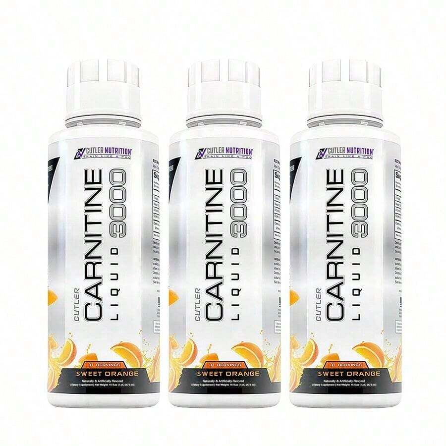 Cutler Nutrition Liquid L-Carnitine Supplement With Acetyl L-Carnitine & L-Carnitine Tartrate Forms - Pre Workout Formula For Optimal Absorption, Energy & Muscle Support, Buzz'in Orange Flavor[Free Shipping ](2026 Latest Version) - 2PCS