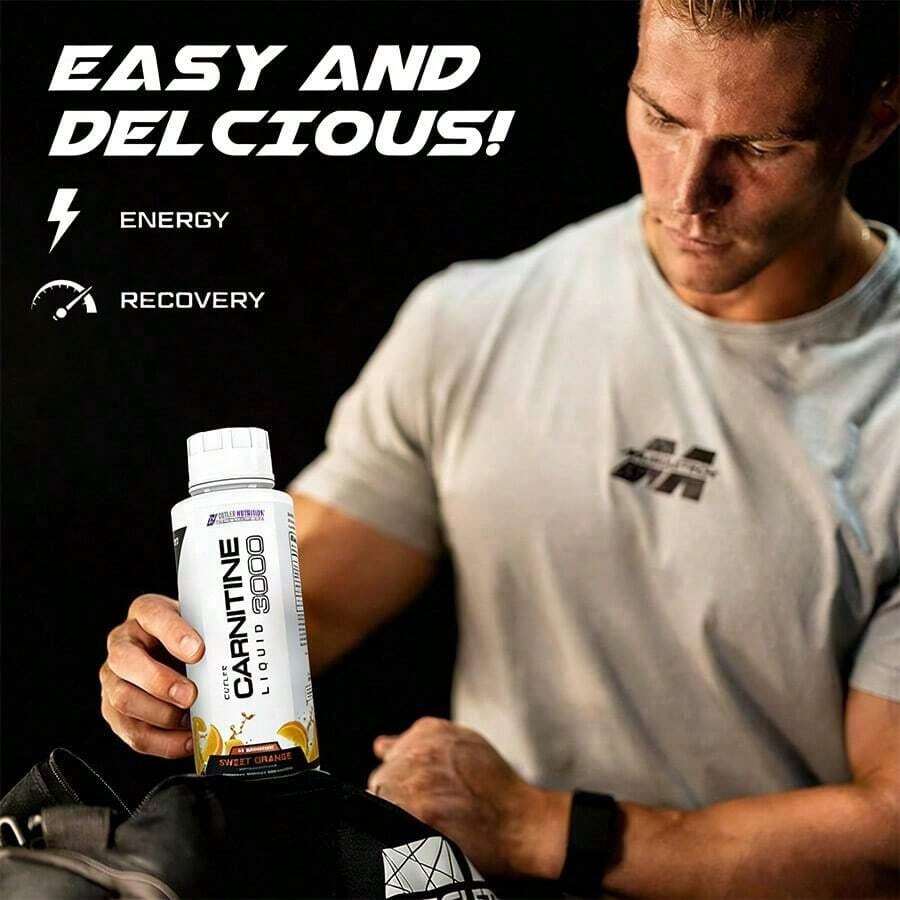 Cutler Nutrition Liquid L-Carnitine Supplement With Acetyl L-Carnitine & L-Carnitine Tartrate Forms - Pre Workout Formula For Optimal Absorption, Energy & Muscle Support, Buzz'in Orange Flavor[Free Shipping ](2026 Latest Version) - 2PCS