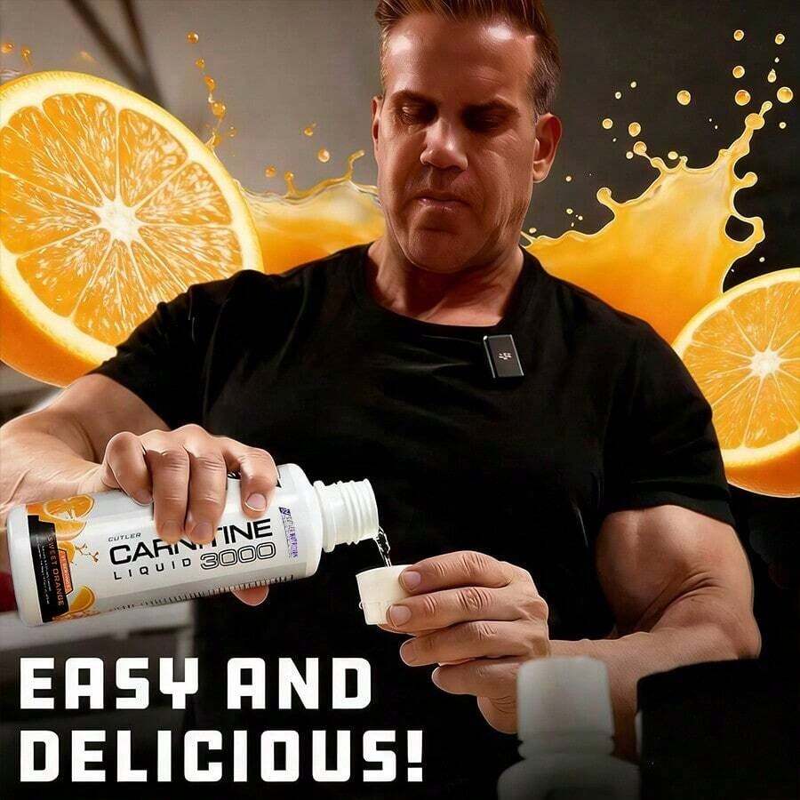 Cutler Nutrition Liquid L-Carnitine Supplement With Acetyl L-Carnitine & L-Carnitine Tartrate Forms - Pre Workout Formula For Optimal Absorption, Energy & Muscle Support, Buzz'in Orange Flavor[Free Shipping ](2026 Latest Version) - 2PCS