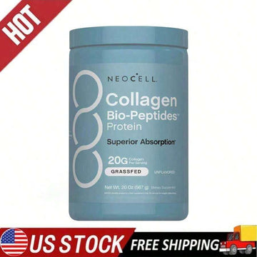 Collagen Peptides Powder, 10oz |   Formulated With 18 Essential Amino Acids For Hair, Skin & Nails |   Grass-Fed, Highly Absorbable Protein - Default Color