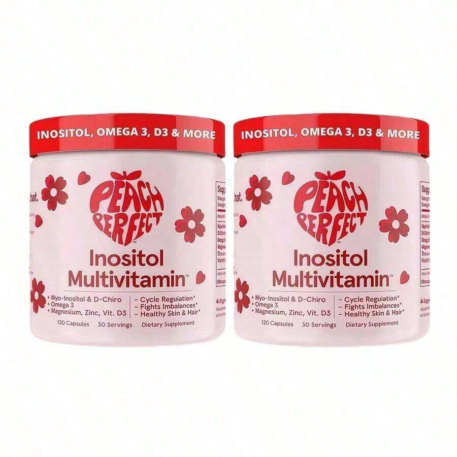 Miriyalyad Inositol Powder Multivitamin, Pink Lemonade Flavor – 4g Myo & D-Chiro Inositol, DIM, Zinc, Magnesium Glycinate, Vitamin D3 – Supports Women's Health, Cycle, Energy[Free Shipping ] - 3PCS