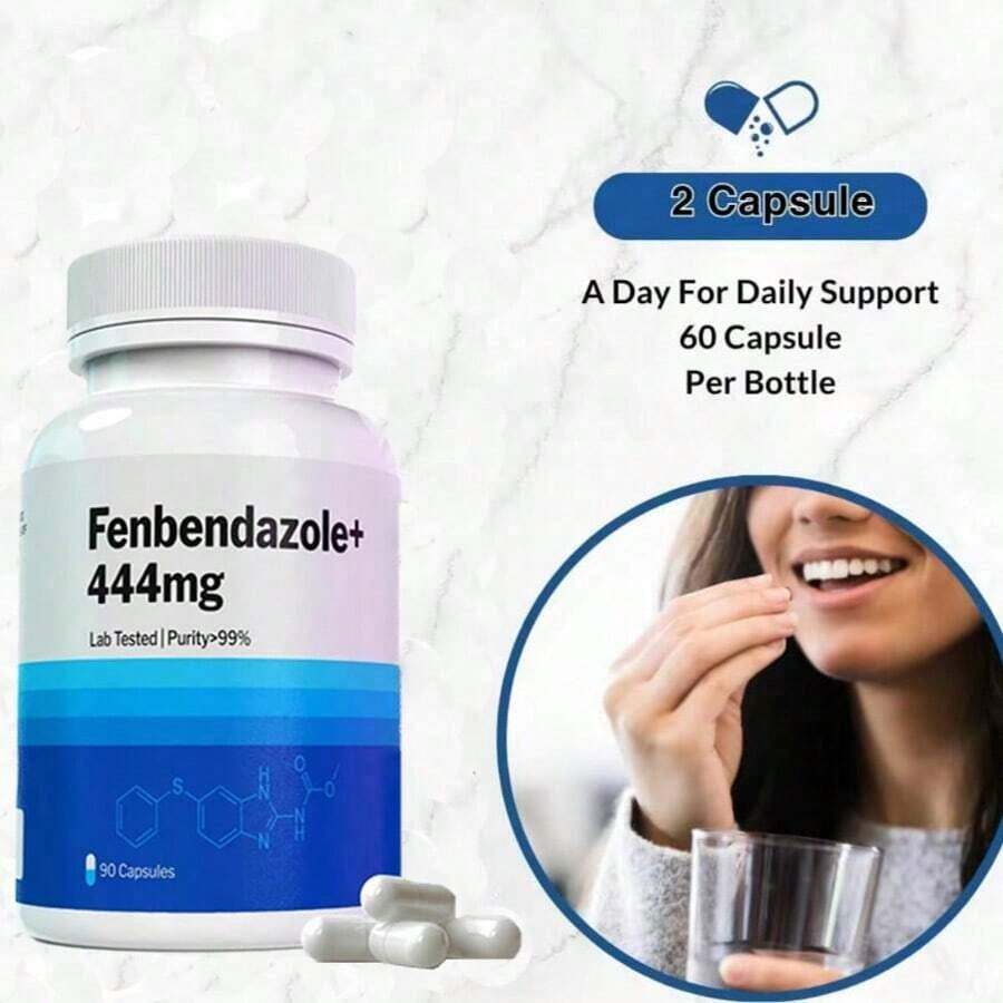 Fenben 444 Mg | 90 Count | 99% Purity I Lab Tested Supplement Dietary Fitness - Default Color