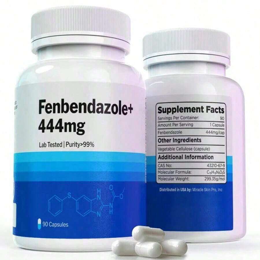 Fenben 444 Mg | 90 Count | 99% Purity I Lab Tested Supplement Dietary Fitness - 1
