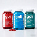Goli 3 Bottle Best Seller Bundle: Ashwagandha KSM-66 Adaptogen + Apple Cider Vinegar Detox + Matcha Mind With Cognizin For Brain Health - Vitamins D2 & B12 Included - Three-piece Set