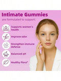 LEEFAR Women's Probiotic Gummies With Slippery Elm - Tropical Pineapple Flavor For PH Balance Digestive & Immune Health - 60 Gummies Per Pack - 2
