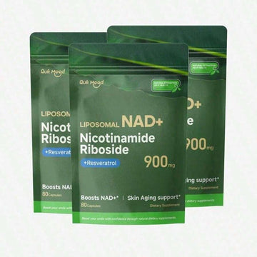 Quitmood NR1000Supplement -Liposomal Nicotinamide Riboside,Resveratrol,Quercetin By Quitmood- High PurityNAD Supplement For Skin Aging Support, Energyand Focus -80 Capsules Healthcare FitnessDietary Edible - Default Color