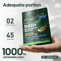 Quitmood NR1000Supplement -Liposomal Nicotinamide Riboside,Resveratrol,Quercetin By Quitmood- High PurityNAD Supplement For Skin Aging Support, Energyand Focus -80 Capsules Healthcare FitnessDietary Edible - Default Color