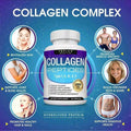 Toplux Collagen Peptides 5 Types Of Collagen Complex 1800mg US Made Dietary Supplement For Health Beauty Fitness, Free Shipping, Collagen For Women, Daily Suppliments - Other