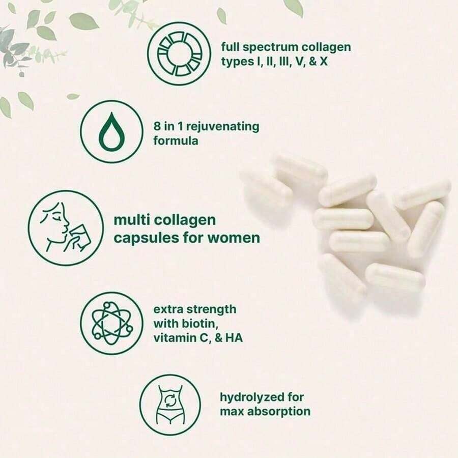 Multi Collagen Complex, 240 Capsules Holiday Essentials (1 Bottle),Holiday Essentials(1bot) - Default Color