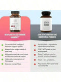 MEOED Hormone Harmony - Natural Blend For Mood & Comfort, Drug-Free Support For Menopause Symptoms, 72 Vegan Capsules Healthcare Fitness - 1PC