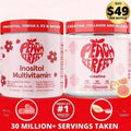 Inositol Powder Multivitamin, Pink Lemonade Flavor – 4g Myo & D-Chiro Inositol, DIM, Zinc, Magnesium Glycinate, Vitamin D3 – Supports Women's Health, Cycle, Energy[Free Shipping ] - 1 Item