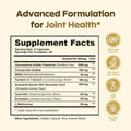 FUNRICH Joint Health Supplement For Women & Men With Glucosamine, Chondroitin, MSM & Turmeric - 120 Capsules﻿ - Default Color