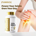 FUNRICH Joint Health Supplement For Women & Men With Glucosamine, Chondroitin, MSM & Turmeric - 120 Capsules﻿ - Default Color
