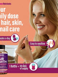 Hair Growth Vitamins For Women Biotin 10