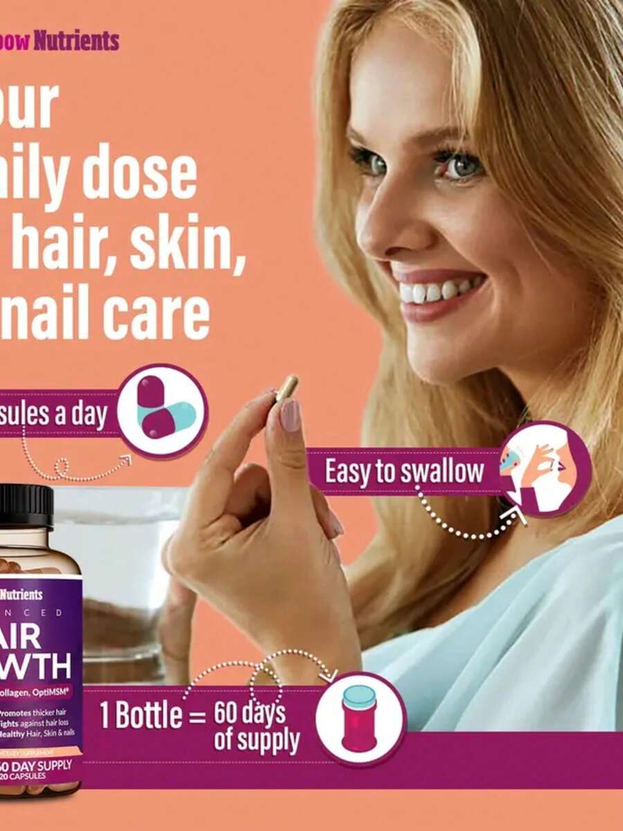 Hair Growth Vitamins For Women Biotin 10