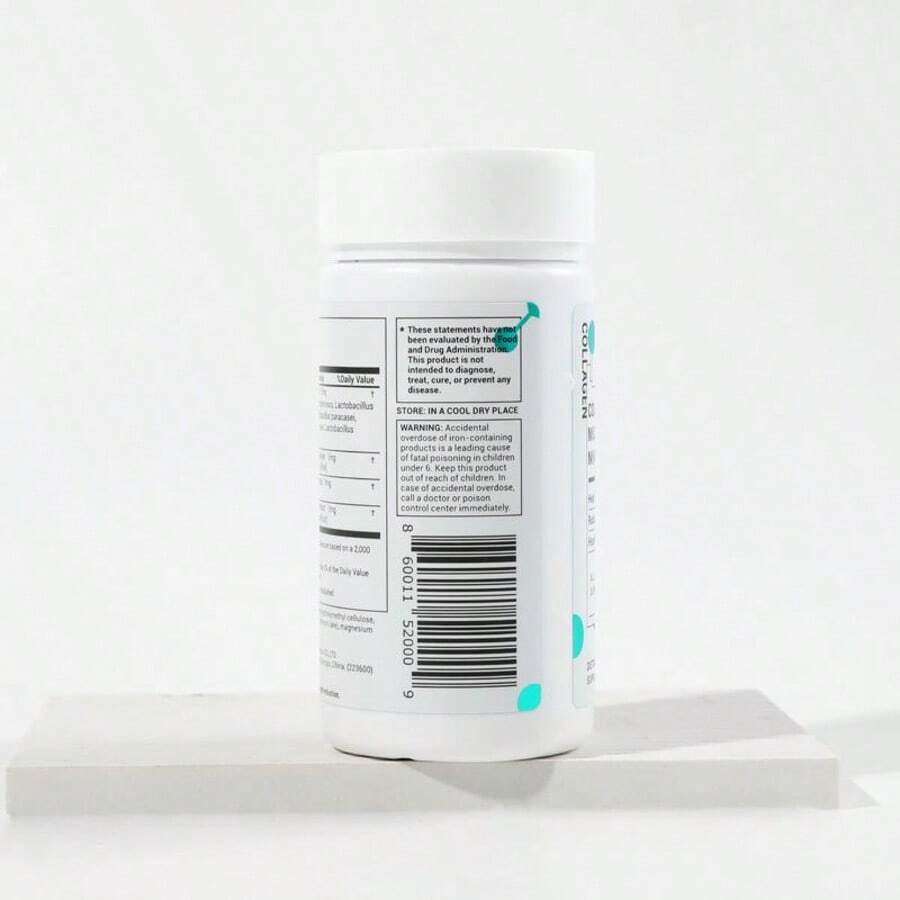 VPOAJ DrBioCare Collagen Peptide Multivitamin 60 Tablets - Skin, Joint & Bone All-In-One Support - Default Color